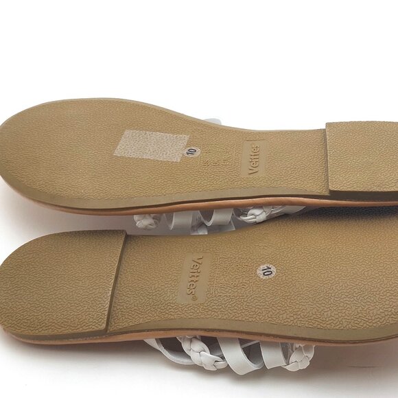 Veittes Women's Flat Slide Sandals SIZE 10 - NWOT - Picture 5 of 8